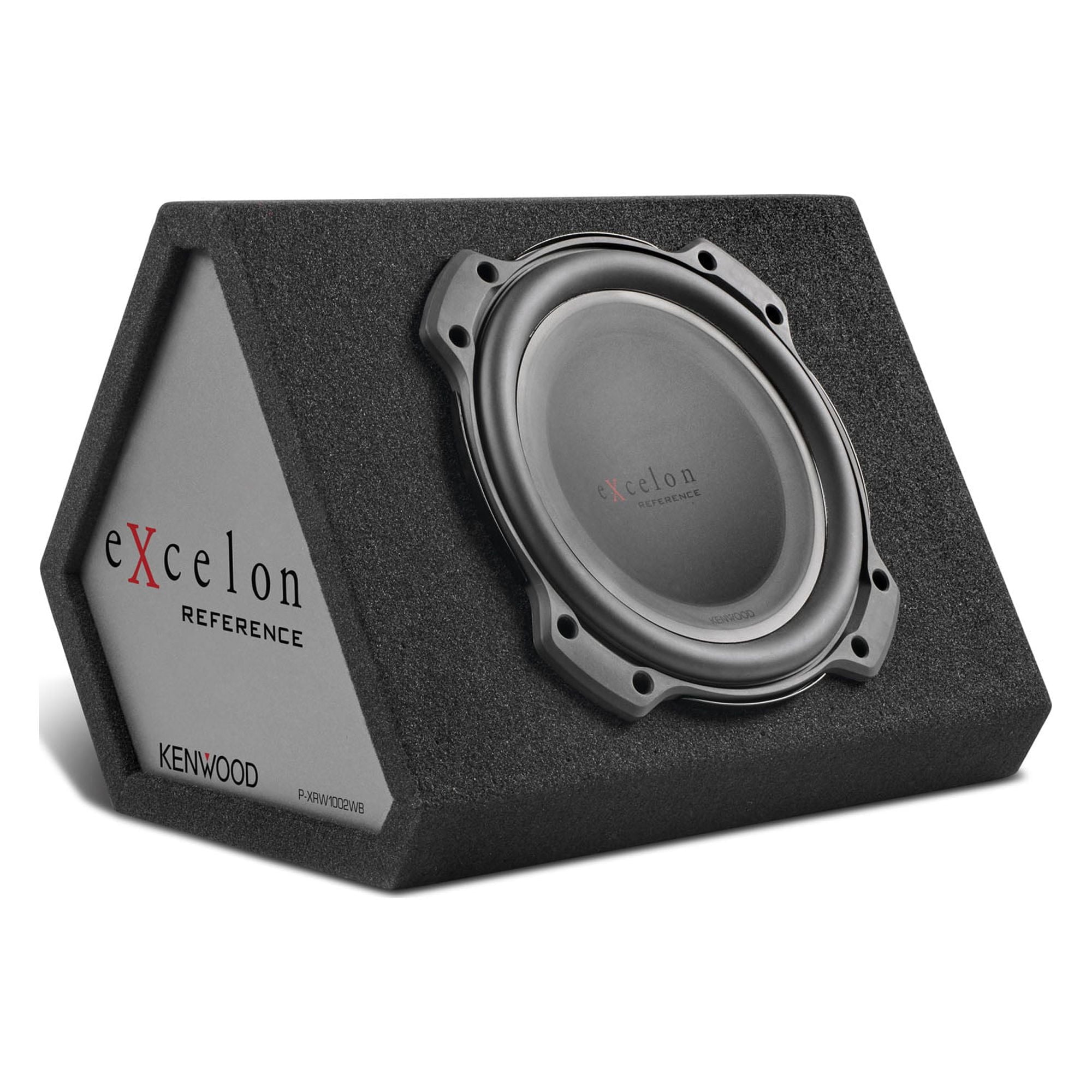 New Kenwood P-XRW1002WB Reference Series 10" Subwoofer with Sealed Wedge Enclosure
