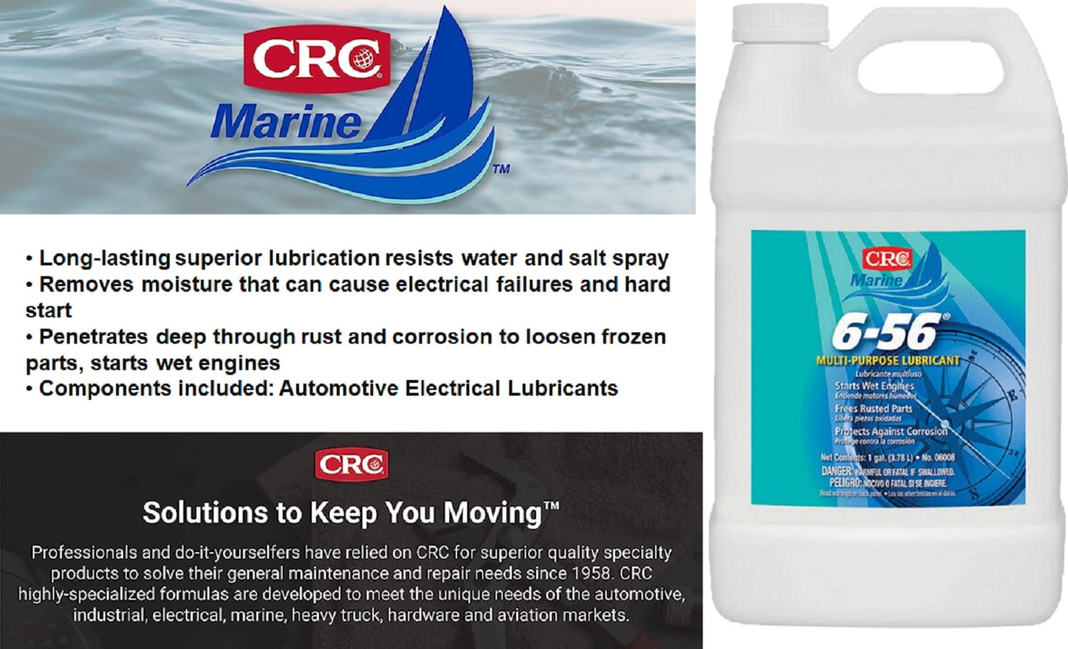 CRC 6008 - 6-56 1 gal. Multi-Purpose Lubricant