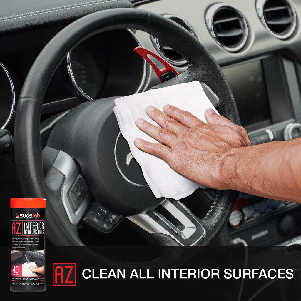 Suds Lab CW Complete Vehicle Wipe Combo Kit - 160 Wipes In the Kit
