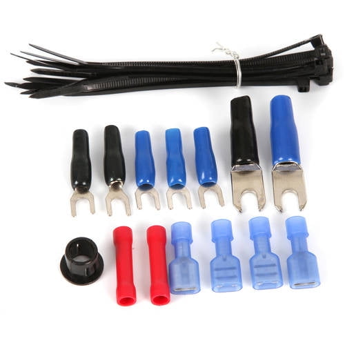 NVX XAPK8 Full Spec 8 Gauge 100% (OFC) Oxygen Free Copper Amplifier Power Wiring Kit with Speaker Wire for Amplifiers up to 800 Watts