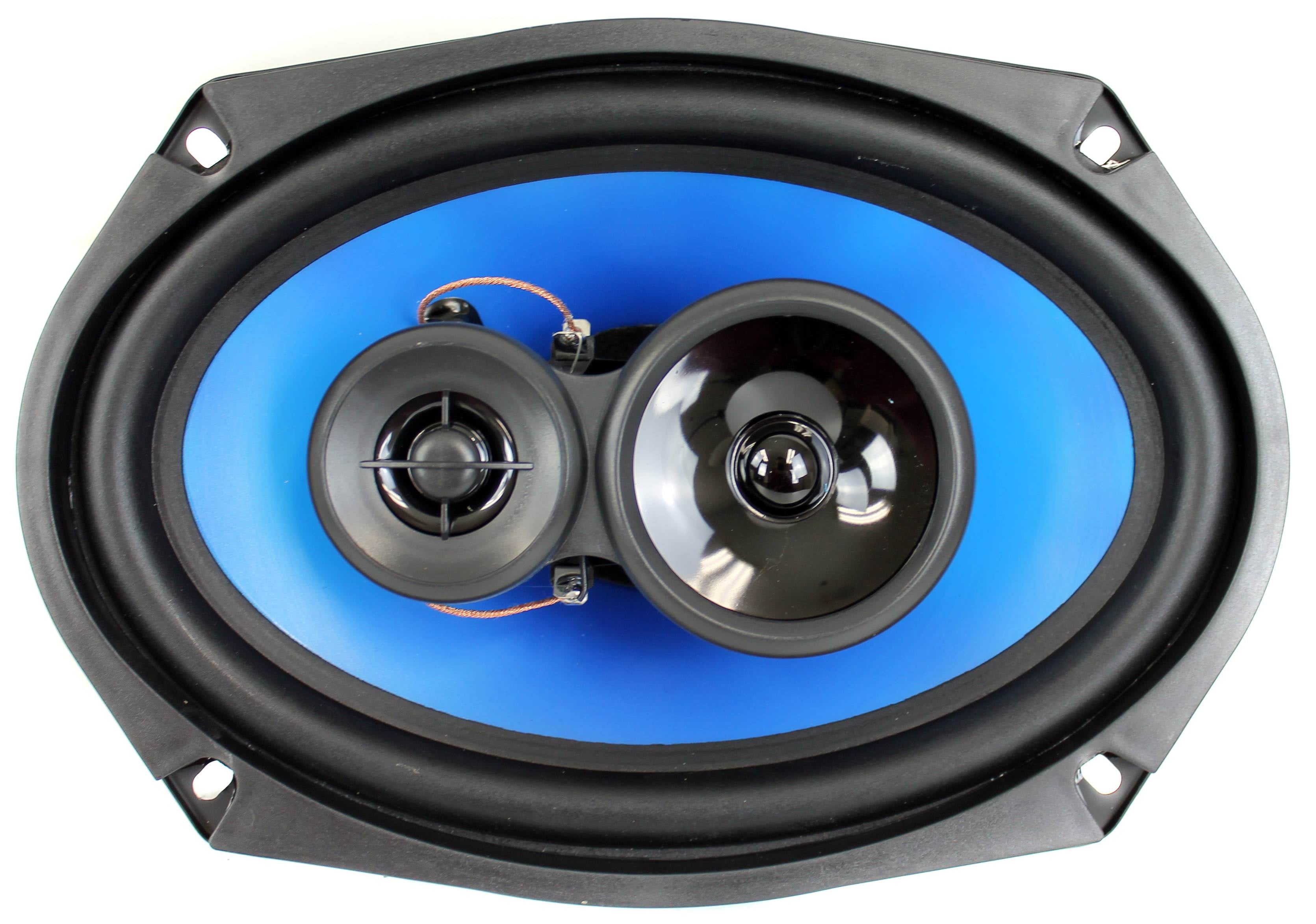 QPower (2) 6x9" 700 Watt 3-Way Car Audio Stereo Coaxial Speakers Pair | QP693