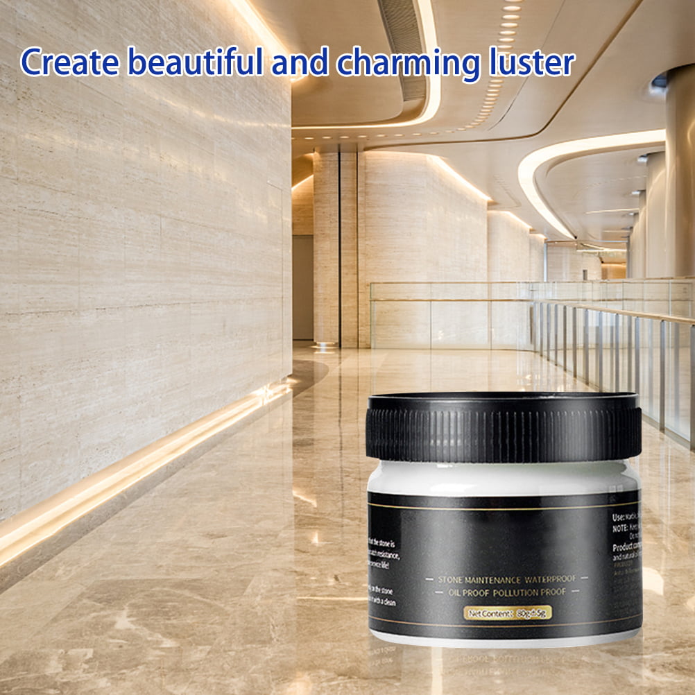 Stone Care Wax Maintenance Polishing Crack Proof Polish Cleaner for Soapstone Countertops Ceramic Tile Floors Beautify and Protect
