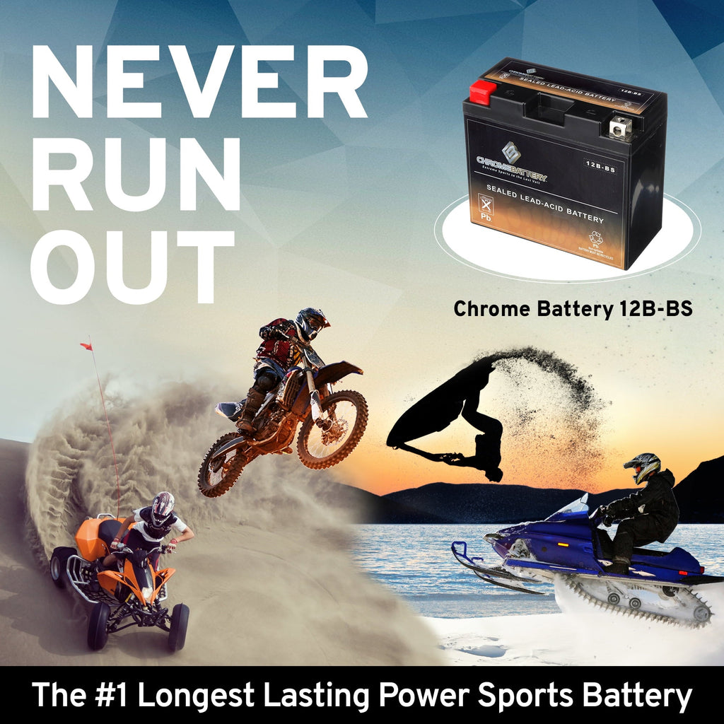 Yt12B-Bs High Performance - Maintenance Free - Sealed Agm Motorcycle Battery