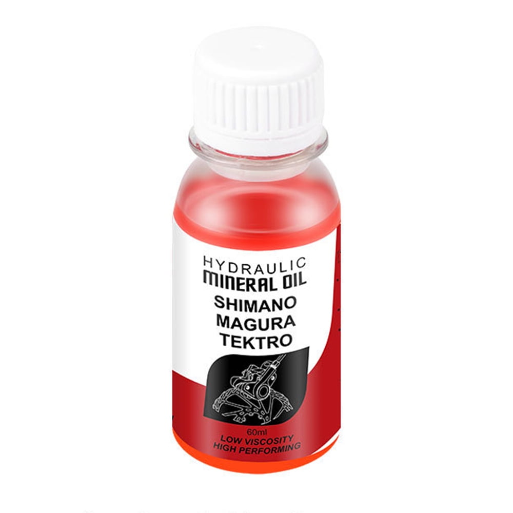 Bicycle Disc Brake Mineral Oil 60Ml Redbicycle Brake Oil Anti-Dry Smooth Mountain Bike Hydraulic Oil Cycling Equipment