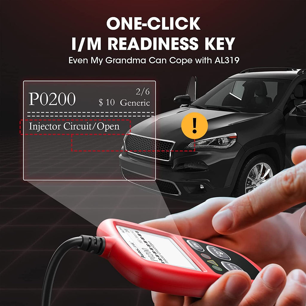 Autel AutoLink AL319 OBD2 Scanner Car Diagnostic Code Reader Automotive Engine Fault CAN Scan Tool