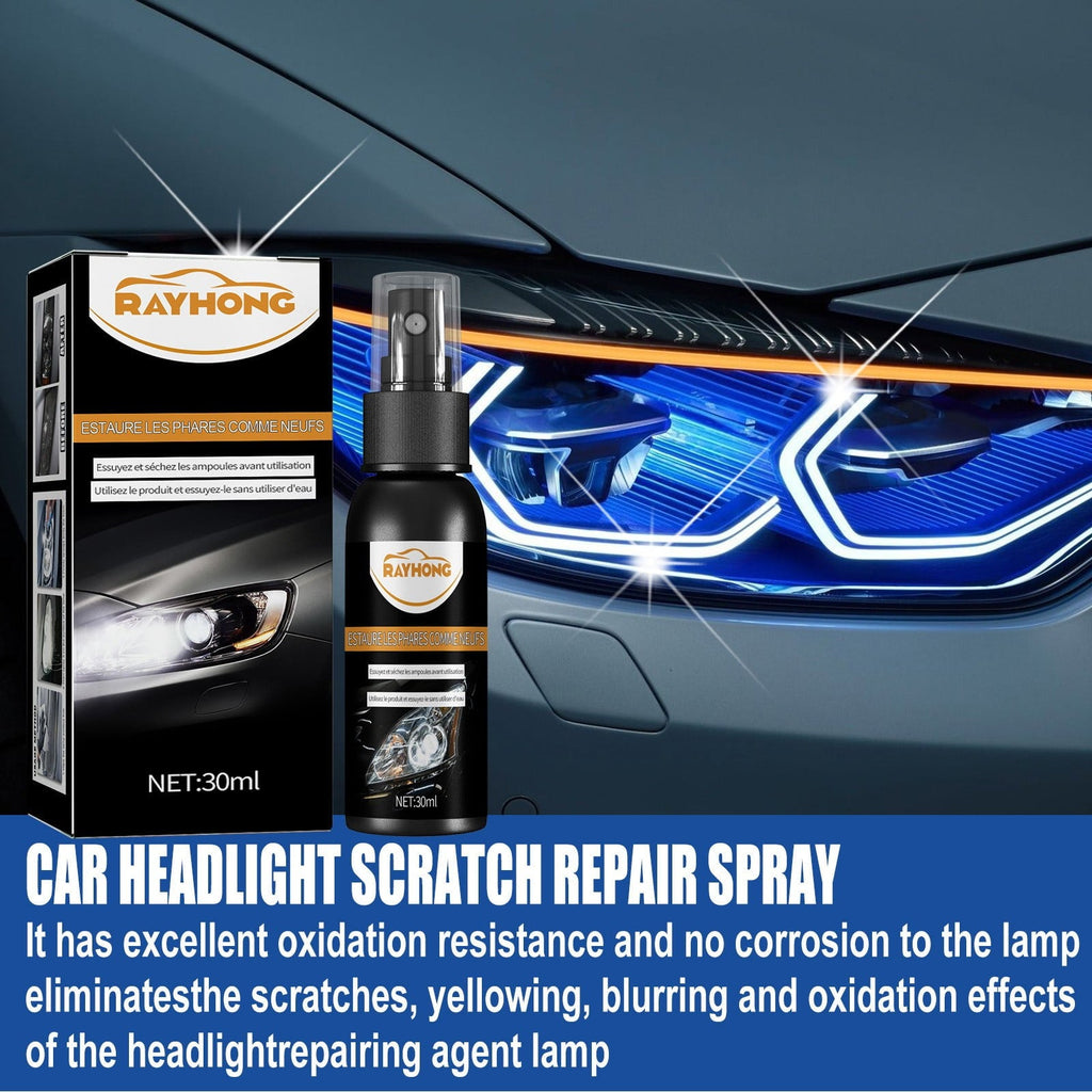 Vntub Auto Headlight Restoration Liquid, Car Headlight Scratch Restoring Fluid Headlight Repair Polish Cleaner For Polishing, Restoring Dull Yellow Headlamp 100ml