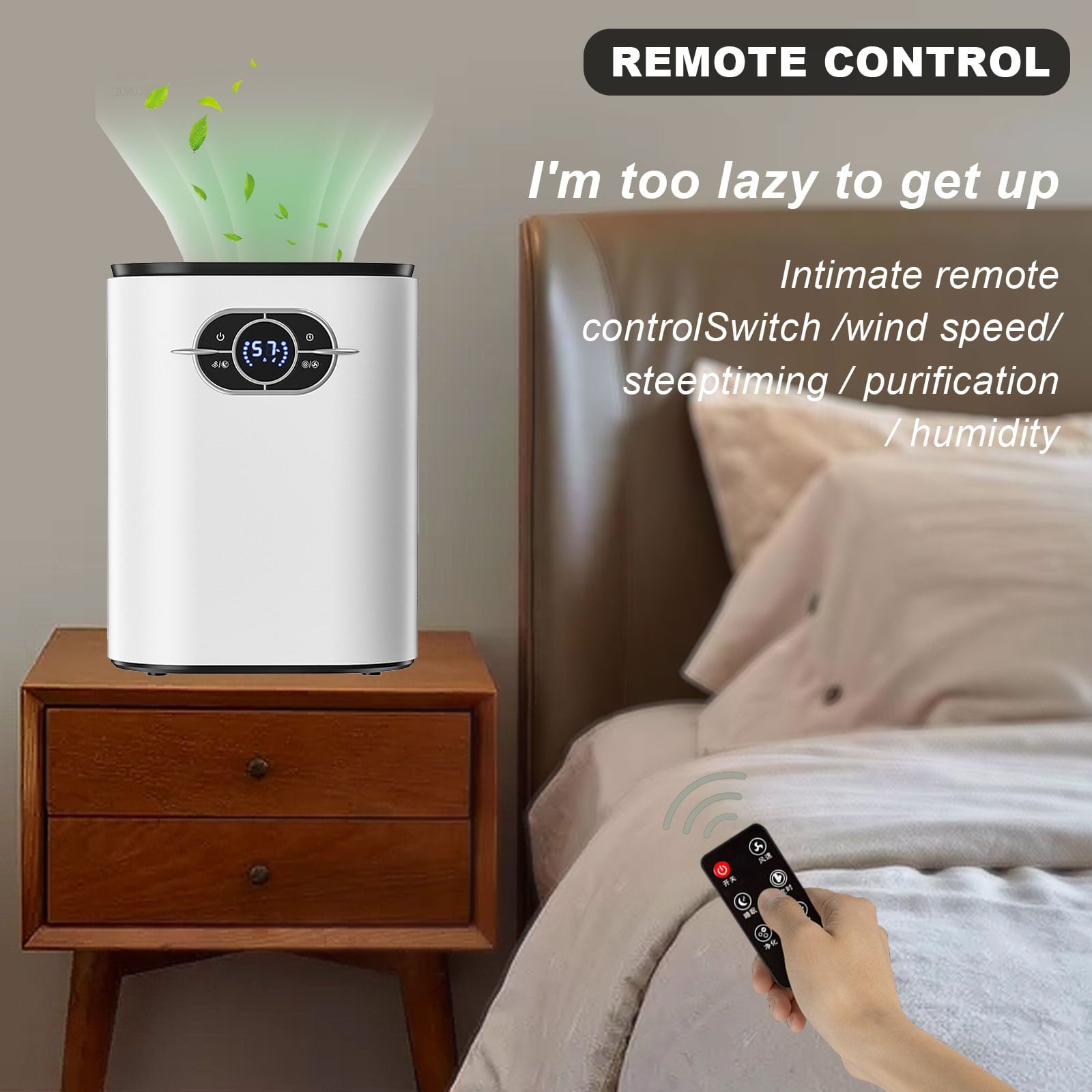 Small Dehumidifiers for Basements Home, 1200ml Ultra Quiet Dehumidifier with Auto-off, 480 Sq ft