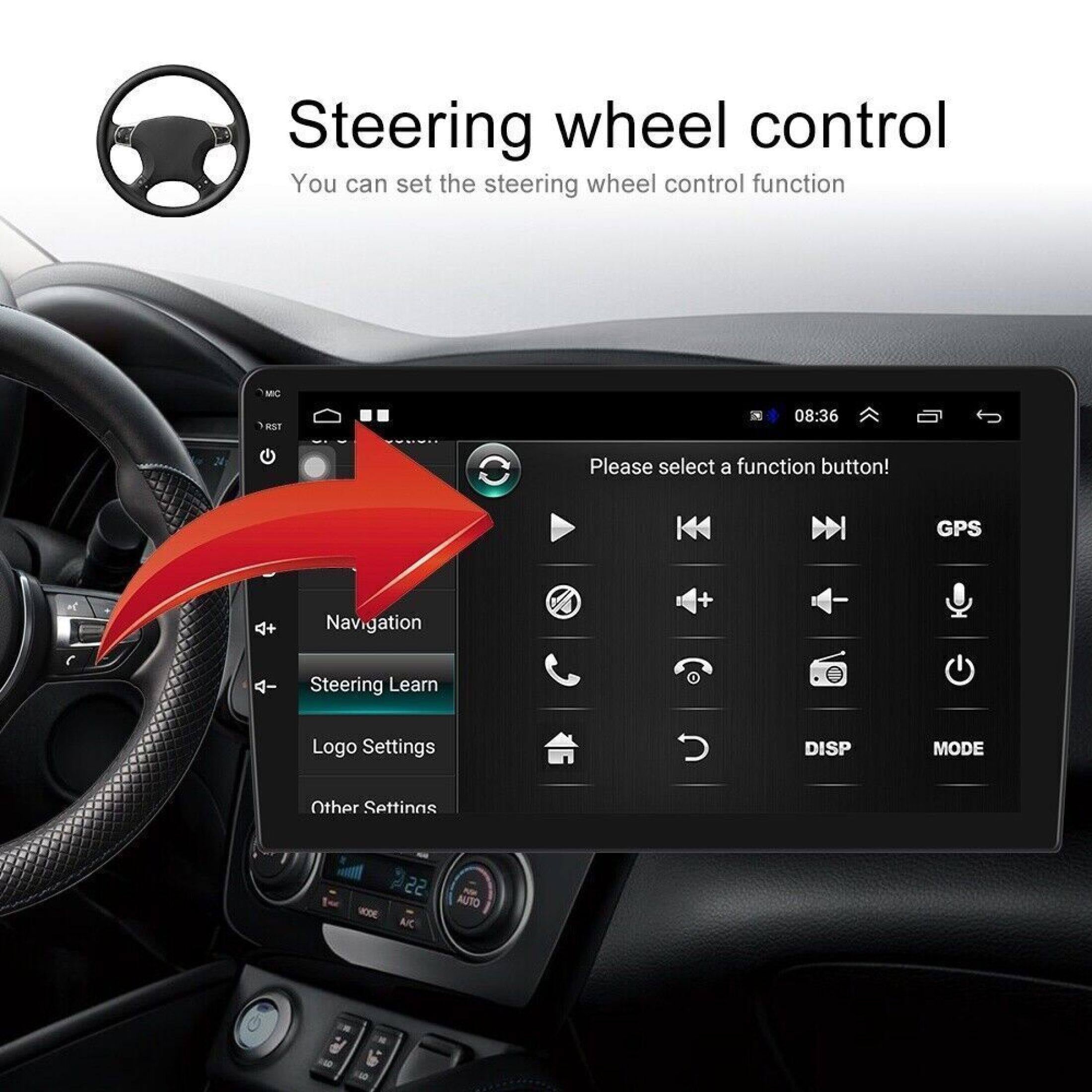 EUBUY Car Radio Stereo| Android 12.0 Car CarPlay Radio Stereo GPS Navi Head Unit For Honda CRV 1995-2001