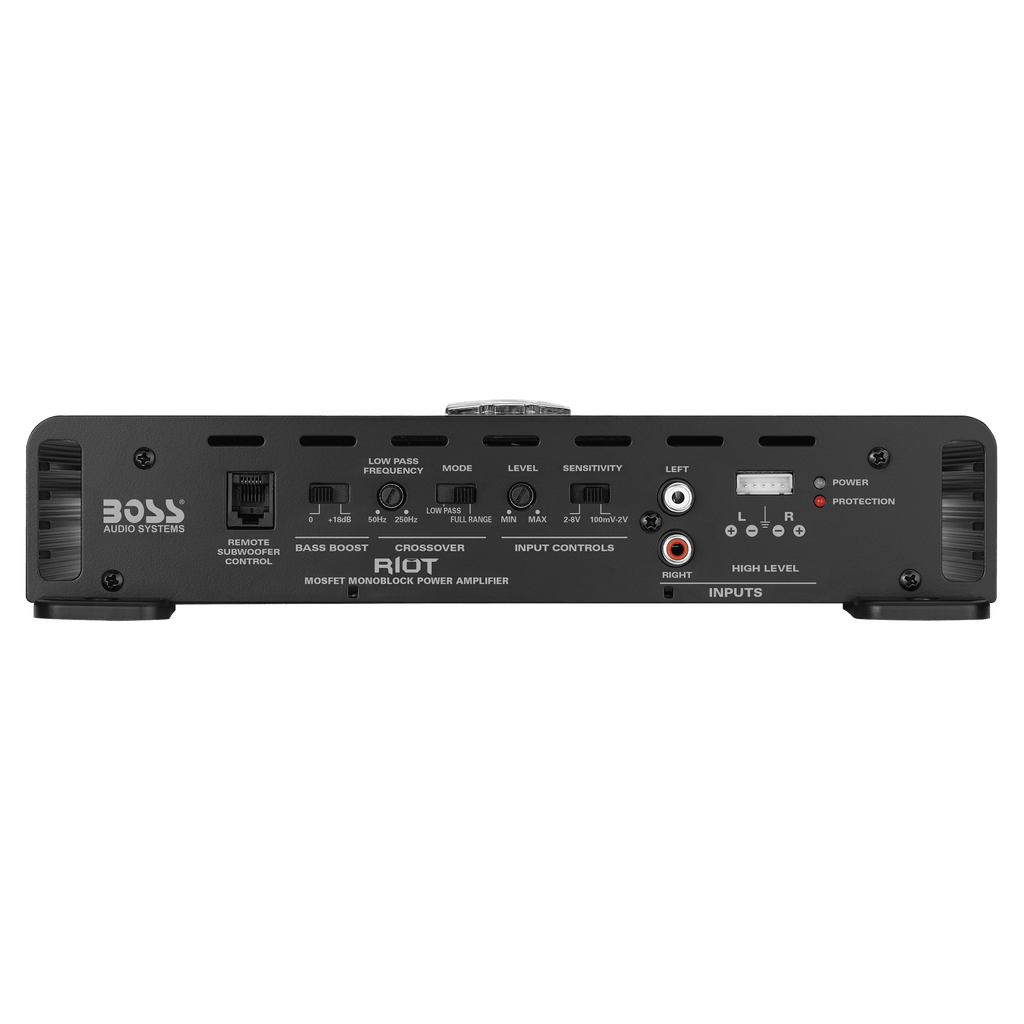 Boss Audio Systems AVA-R1100M RIOT 1100 Watts Monoblock Amplifier