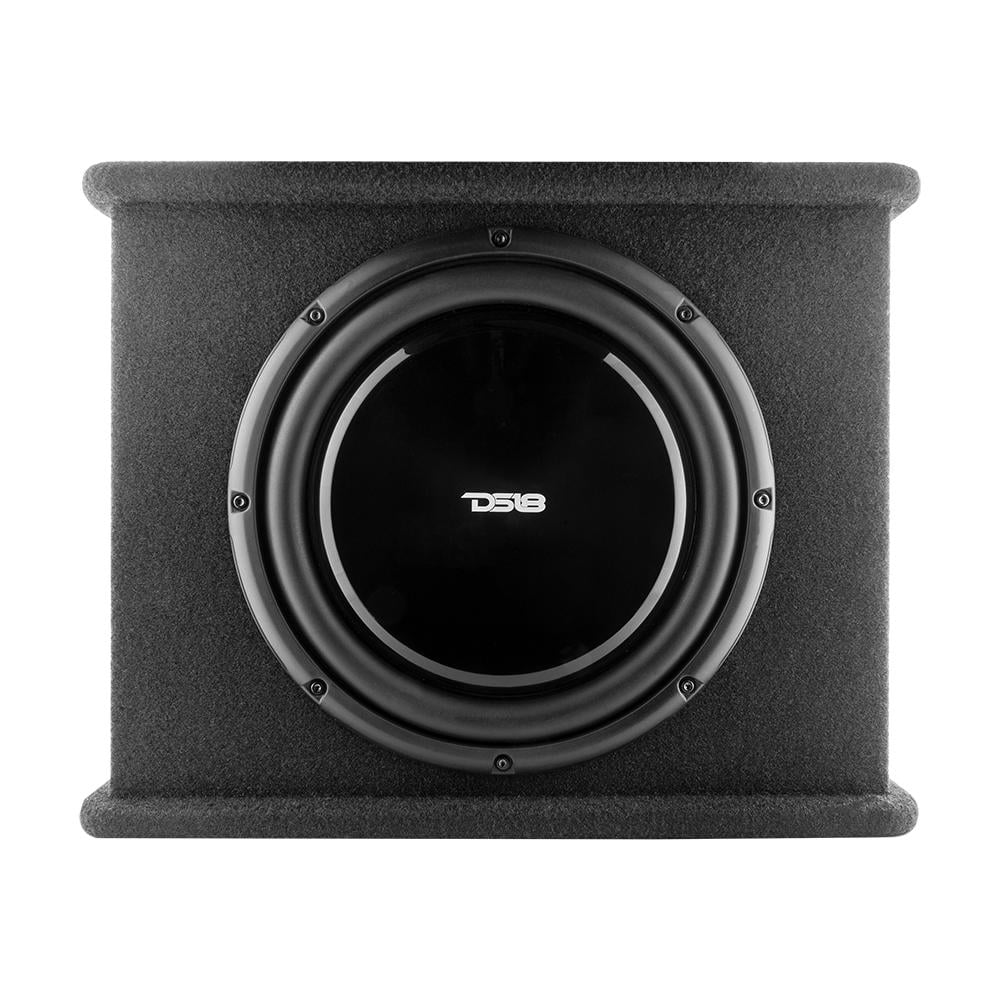 DS18 12" Shallow Subwoofer Bass Package 700 Watts 2 Ohm with Built In Amplifier