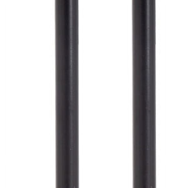BestMassage Heavy Duty 24"W x 14"D x 60"H 5-Shelf Metal Freestanding Shelves, Black