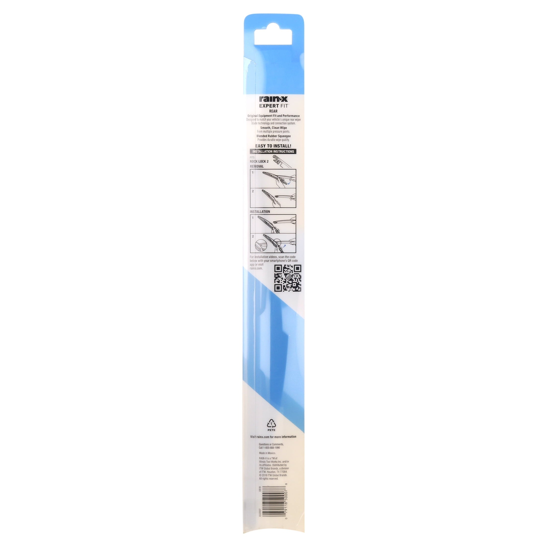 Rain-X Expert Fit Rear Wiper Blade 14" Replacement 14A - 850007