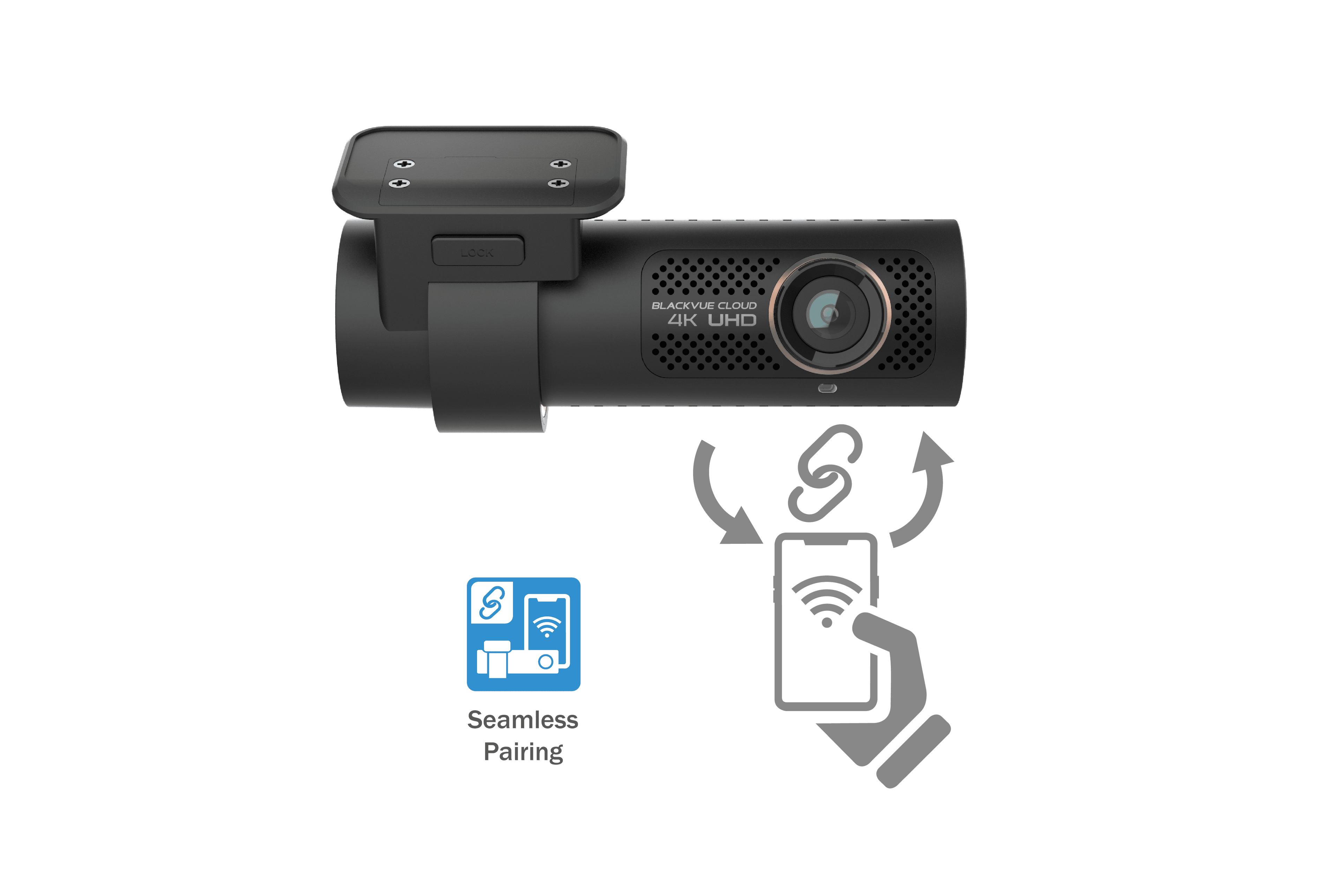BLACKVUE DR900X-2CH PLUS | 4K UHD CLOUD DASHCAM | BUILT-IN WI-FI, GPS, PARKING MODE VOLTAGE MONITOR (32GB)