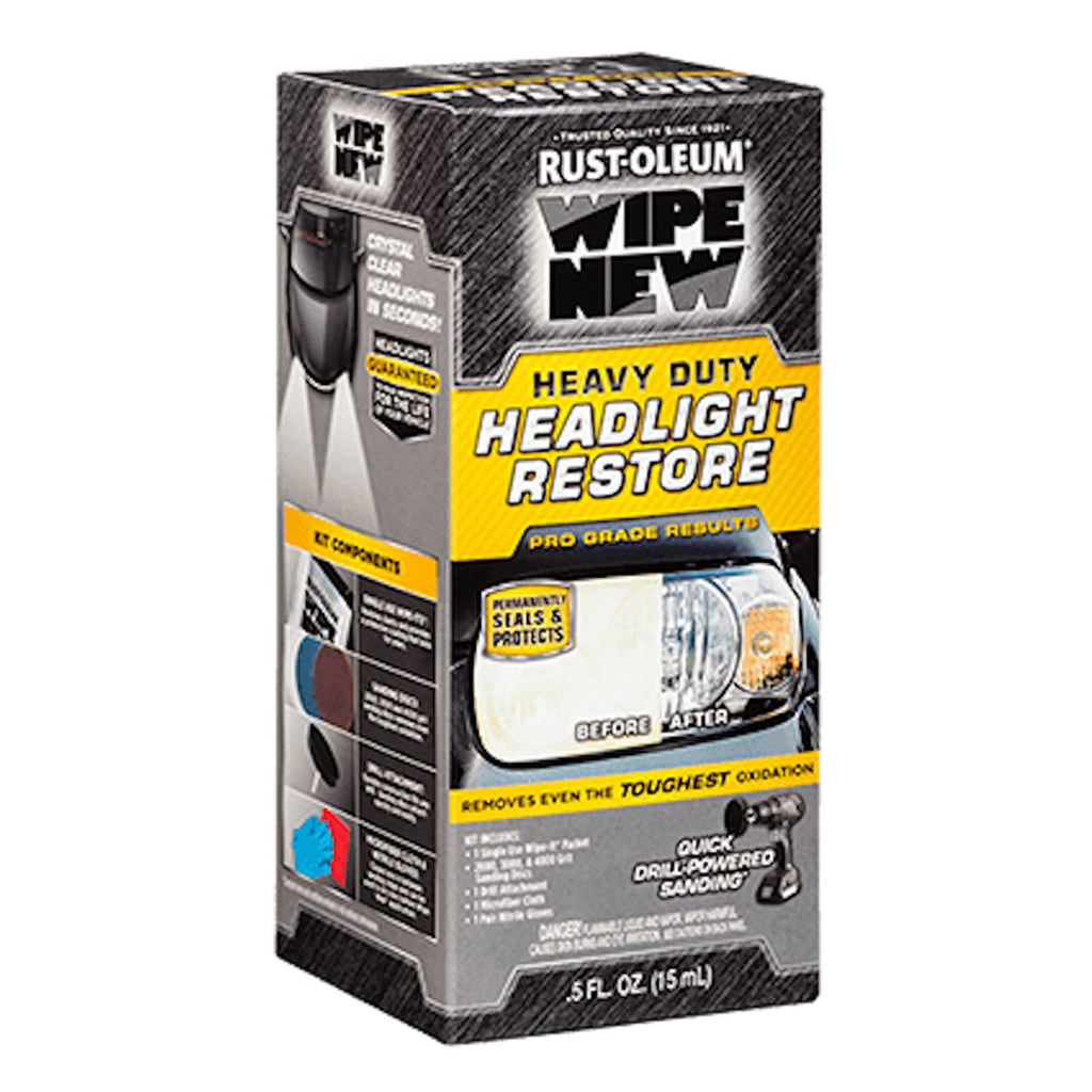 Wipe New Heavy Duty Headlight Restore