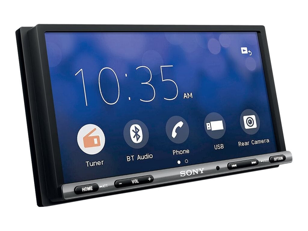 Sony XAV-AX150 - Digital receiver - 7" Touch Screen Display - Double-DIN In-Dash Unit - 55 Watts x 4