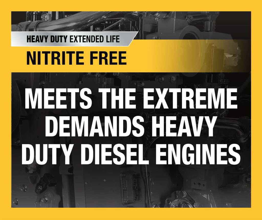 Zerex Extended Life Nitrite Free Heavy Duty (HD) Antifreeze/Coolant 50/50 Prediluted Ready-to-Use 1 GA