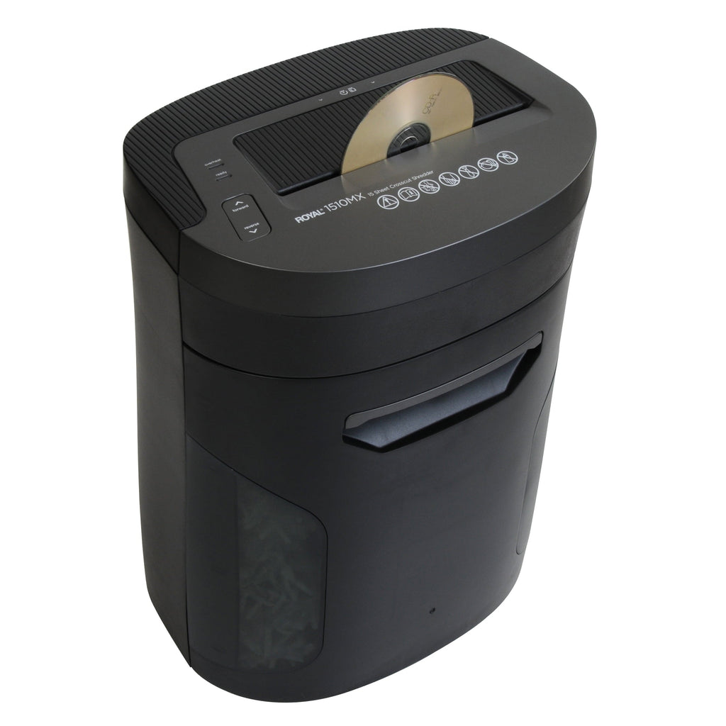 Royal Consumer 16951L 1510MX 15 Sheet Crosscut Paper Shredder