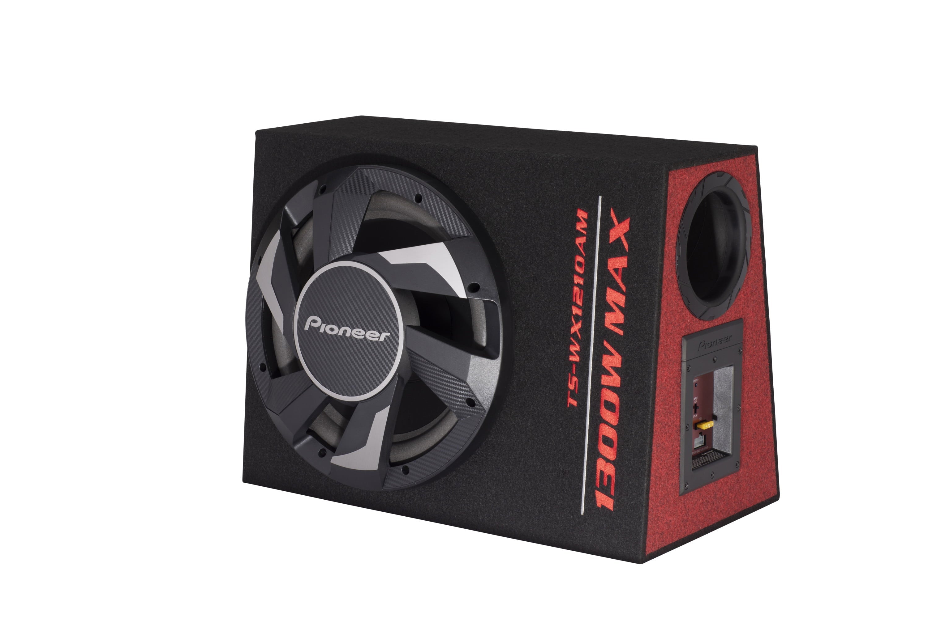 Pioneer TS-WX1210AM 12” 1300 Max Power Ported Enclosure Active Subwoofer with Built-in Amplifier