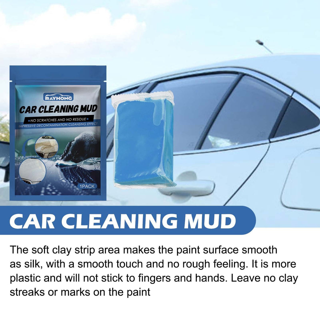 Car Clay Bar Auto Detailing Magic Clay Bar Cleaner for Car Wash Car Detailing Clean，Grade Clay Bars Detailing Magic Clay Bar Cleaner Auto Wash Bars with Washing