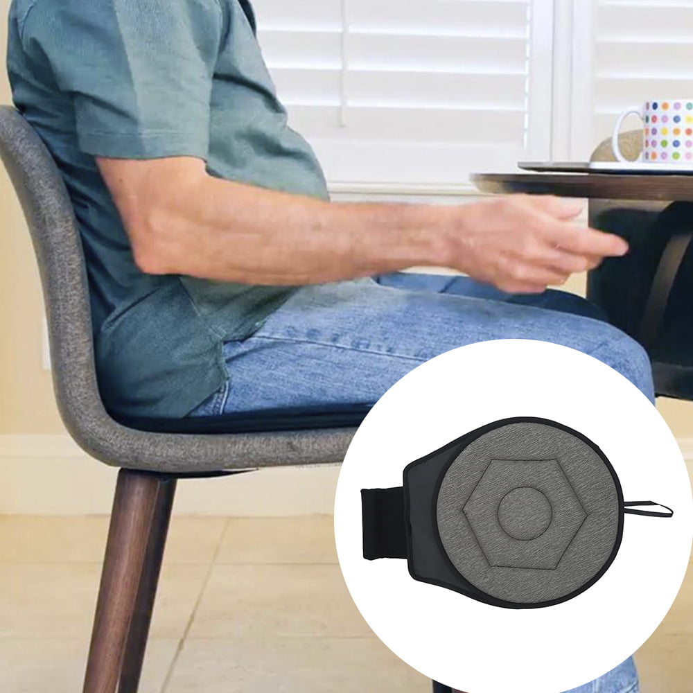 360° Rotating Car Seat Cushion 16.5in Portable Auto Swivel Cushion Seat with Anti-Slip Base Ideal,Rotating Cushion Auto Car Swivel Seat Cushion for Car Seat/Home/Office/Chairs
