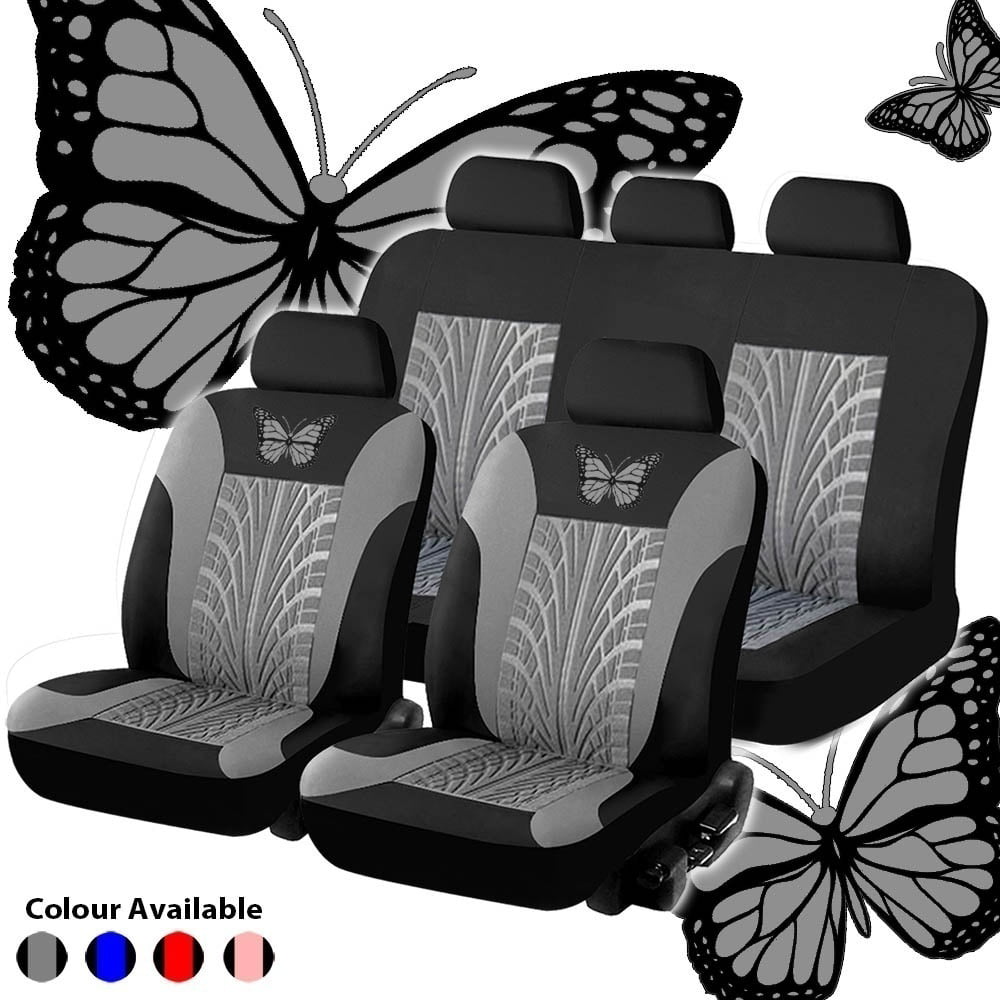 9Pcs/4Pcs/2Pcs Universal Car Seat Covers Full Set Waterproof Car Seat Protector Cushions Front Rear Car Seat Covers Car Accessories Four Seasons Fit for Auto Truck Van