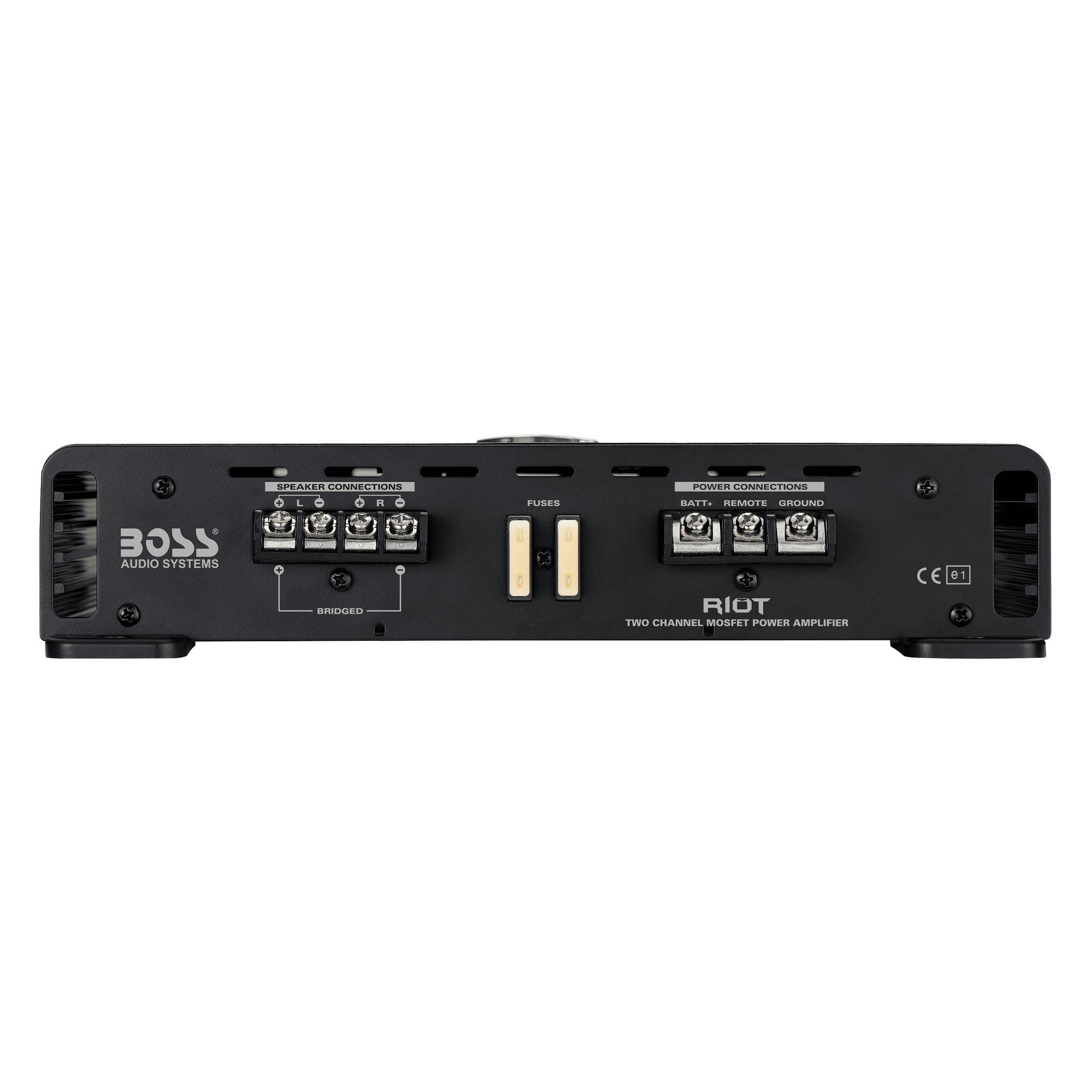 BOSS R6002 1200W 2-Channel MOSFET Power Car Audio Amplifier Amp + Bass Remote