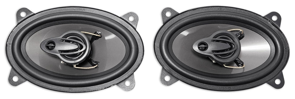 (4) Rockville RV46.3A 4x6" 3-Way Car Speakers 1000 Watts/140 Watts RMS CEA Rated