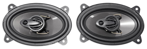 (4) Rockville RV46.3A 4x6" 3-Way Car Speakers 1000 Watts/140 Watts RMS CEA Rated