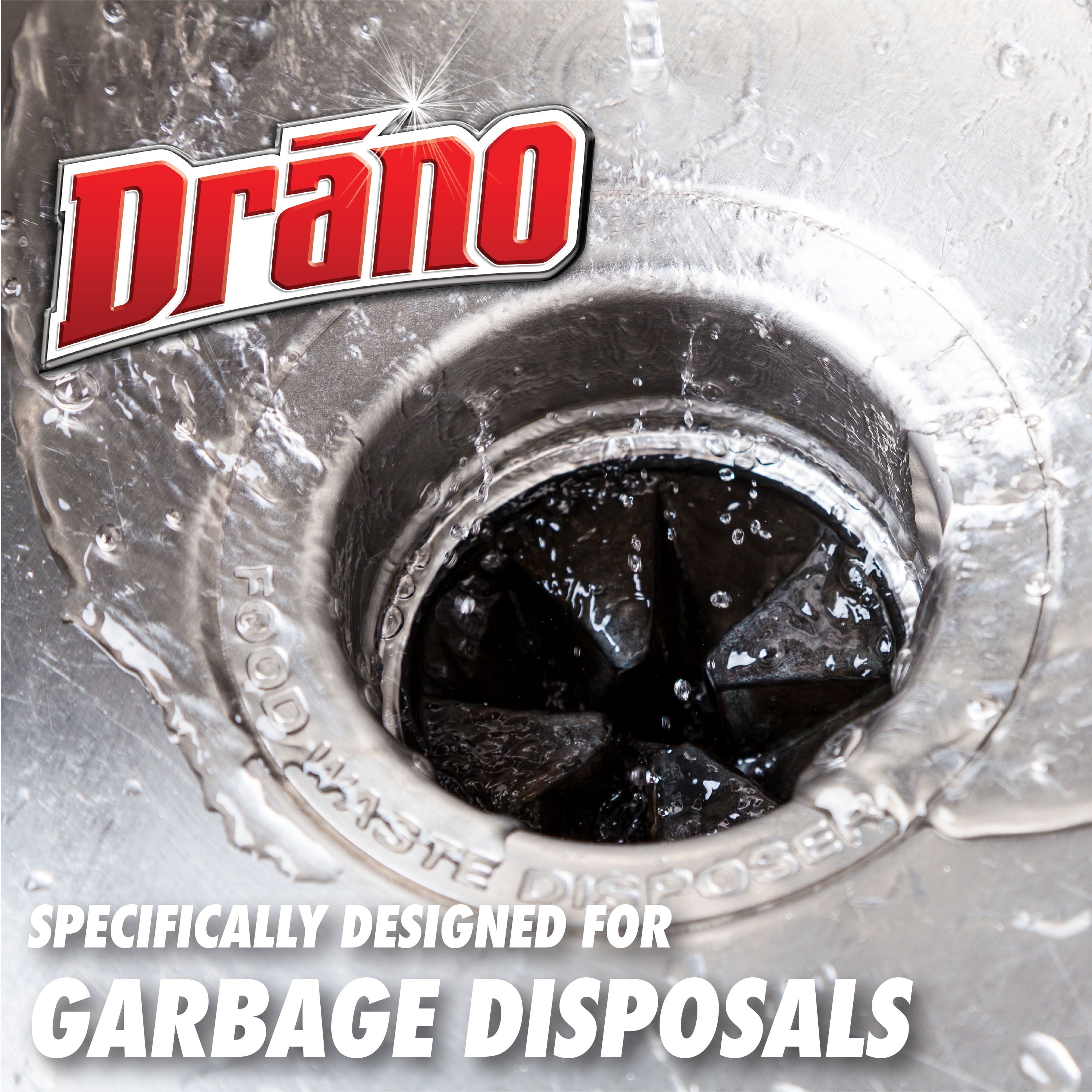 Drano Dual-Force Foamer, Drain Clog Remover, Commercial Line, 17 oz