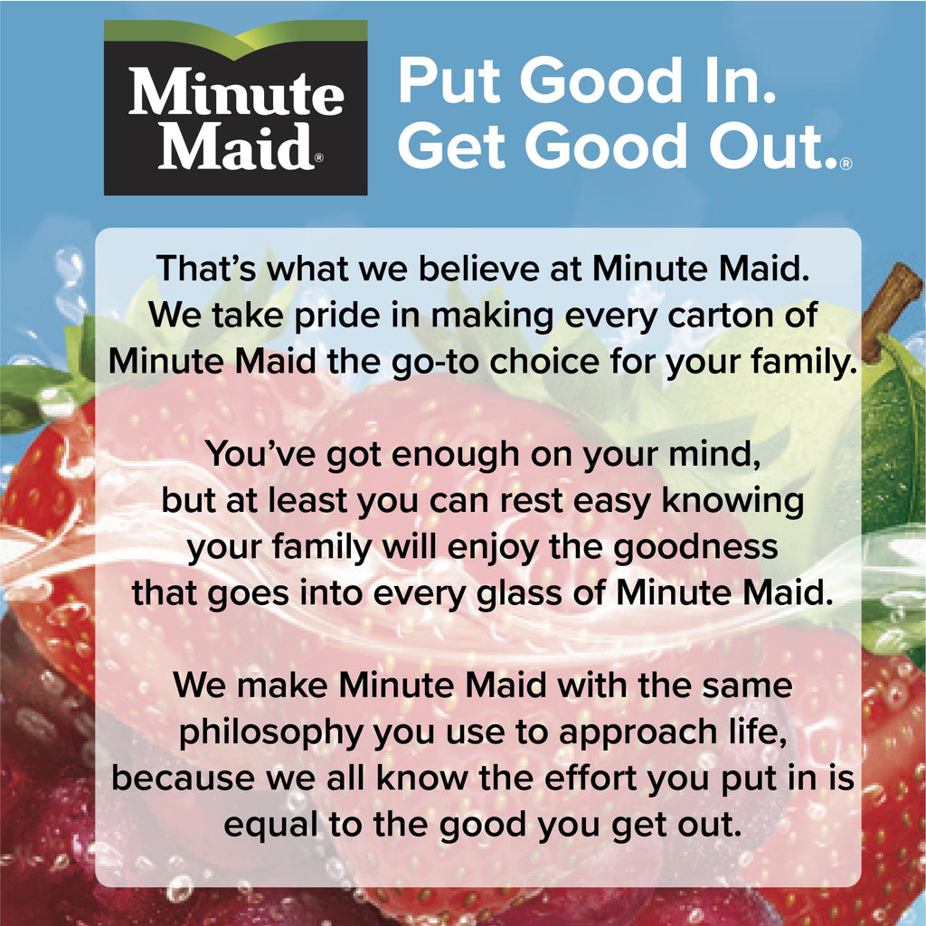 Minute Maid Tropical Fruit Punch Drink, 59 fl oz Carton