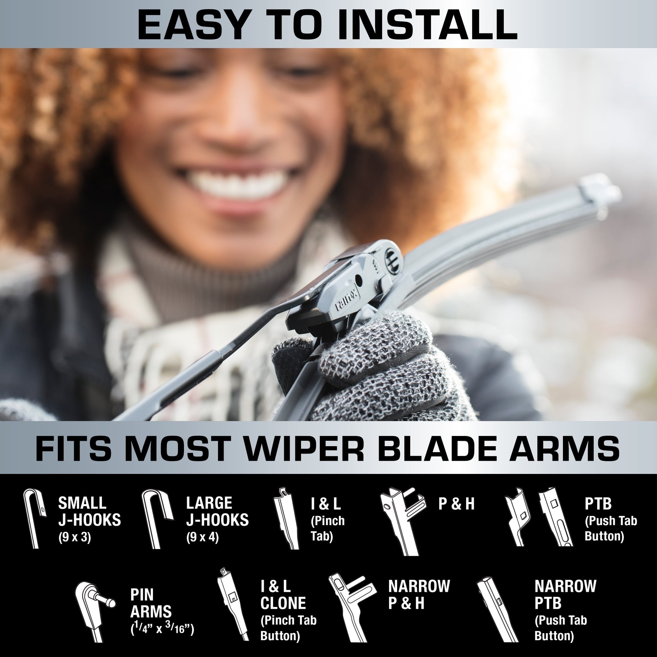 Rain-X Silicone Endura Premium All-Weather 18" Windshield Wiper Blade