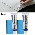 2Set Scratch Remover Car Polishing Body Compound Paste Paint Repair Kit