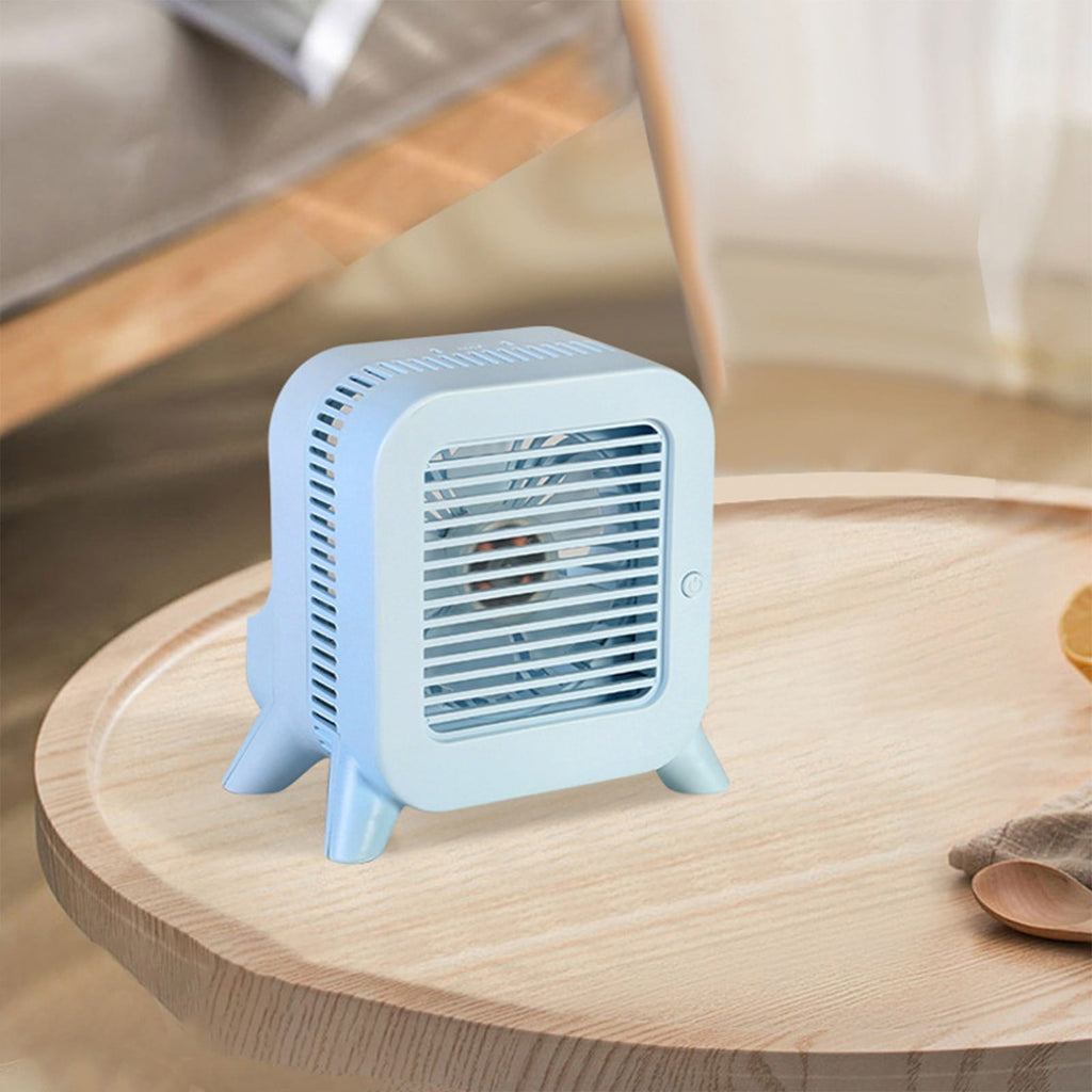 Portable Conditioner, Upgraded Mini Personal Evaporative Cooler Fan With Antis-Leakage Water,3 Speeds, Ultra-Quiet For Room Bedroom Office Home Tent