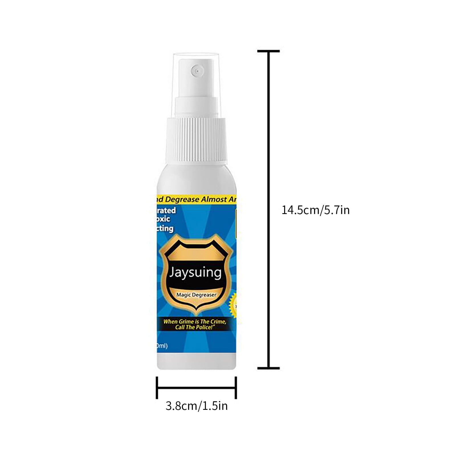 Household Cleaners,Magic Degreaser And Cleaner Spray Multi-Purpose Kitchen Grease Cleaner 30/100ml Jaysuing Multipurpose Kitchen Cleaner 30ml