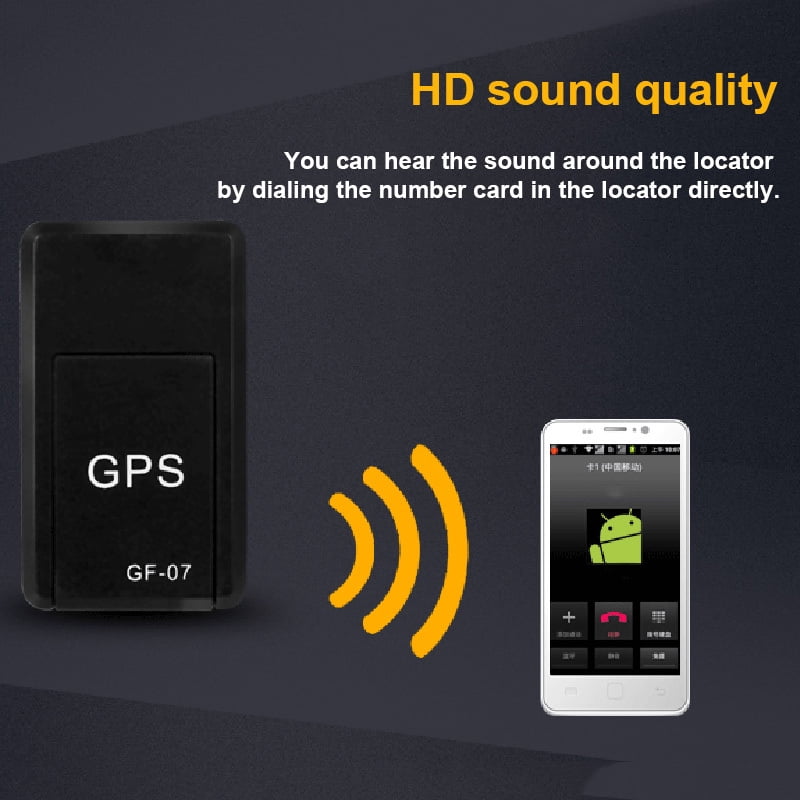 Mini GPS Tracker Compact & Portable Real Time Tracking Device  GPS Tracker  for Vehicles Car Kids Elderly Dogs & Motorcy
