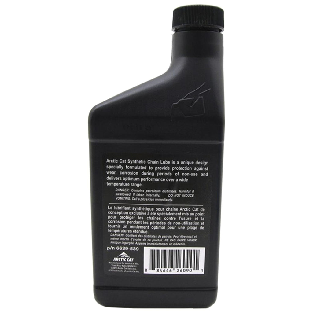 Arctic Cat 6639-539 Full Synthetic Chain Lube 15oz Bottle ACT Drive System