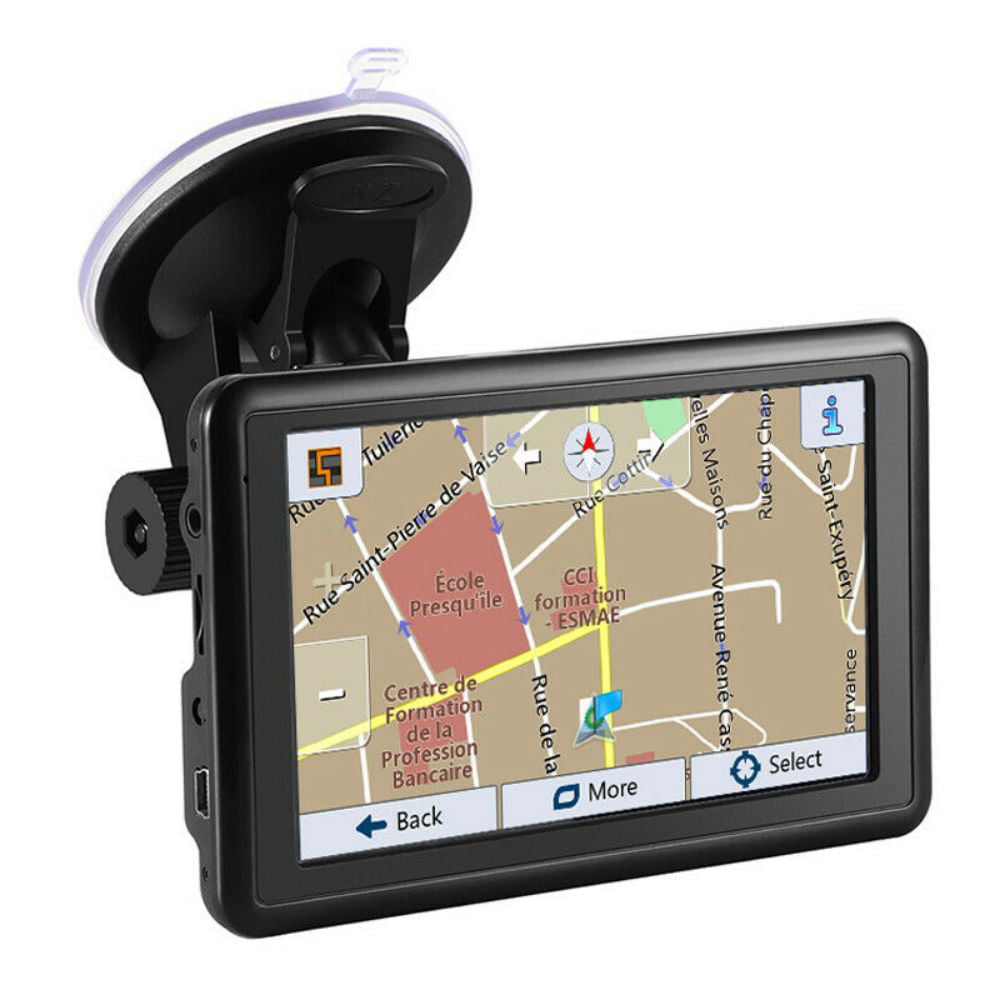 GPS for Car GPS Navigation for Car,5 inch Sat Nav 8GB+256MB Speed Voice Guidance Route Planning Lifetime Free Map Update