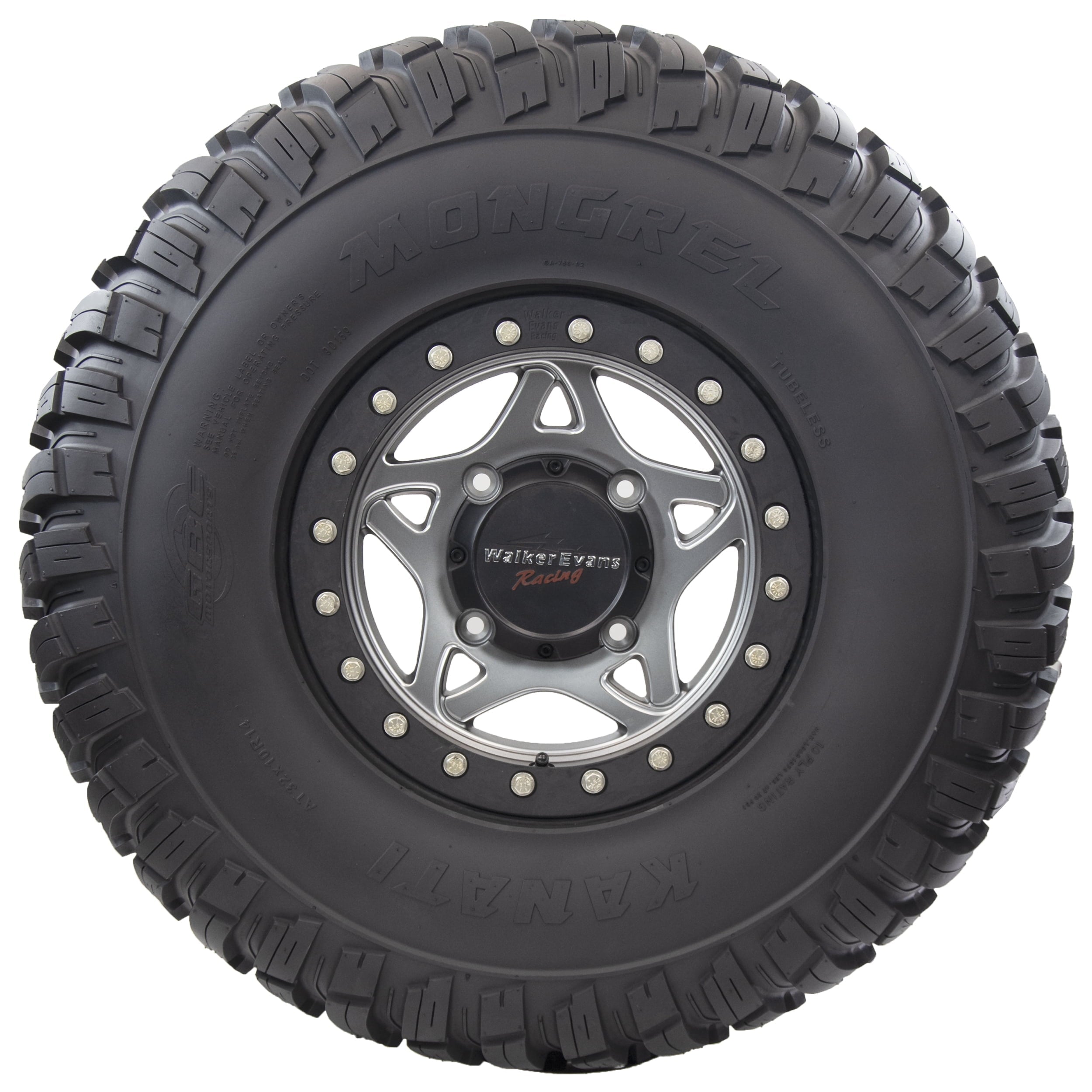 GBC Powersports Mongrel 27X11.00R12 10-ply rated All Terrain ATV and UTV Tire