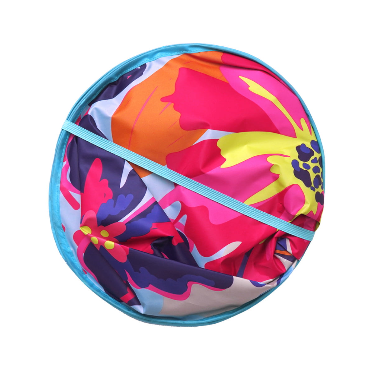 Auto Drive Sedan SUV Hatchback Windshield Floral Design Twist Sun Shade 1 Pair, 28.5"x 31.5"