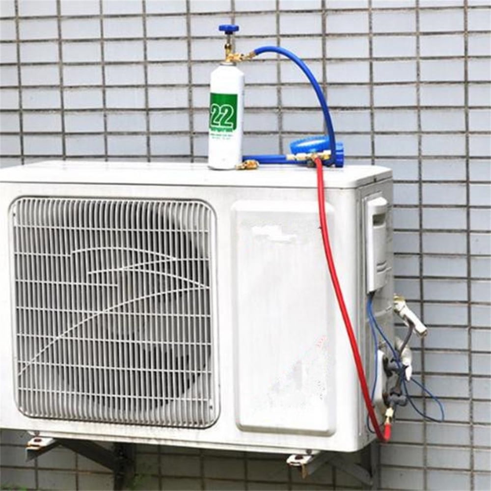 Virwir R22 R13 4A R4 10A Refrigerant Household Car Air Conditioning Fluoride Adding Tool Kit Freon Common Cool Gas Meter Car Air Conditioning Freon Common Cool Gas Meter