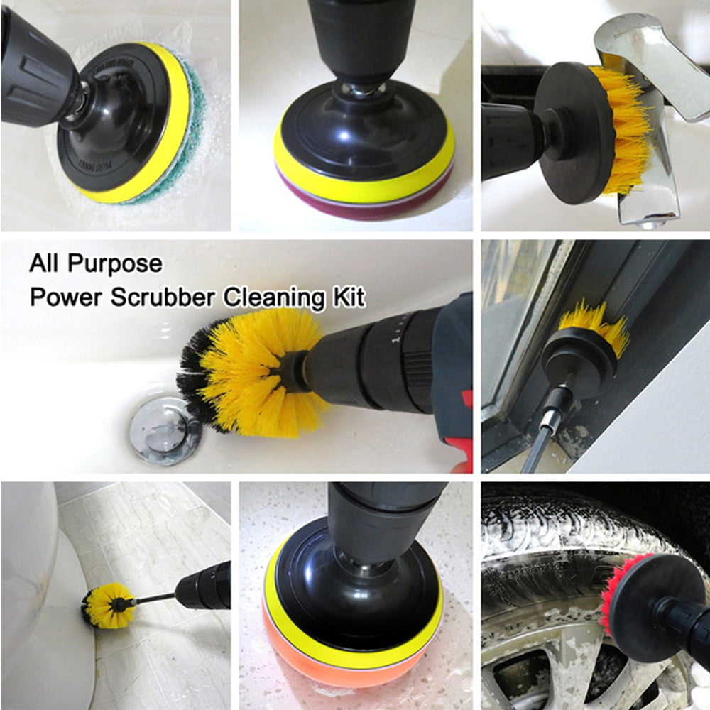 25Pack Car Detailing Brush Hair Automotive Detail Brushes Kit for Cleaning Car Interior Exterior