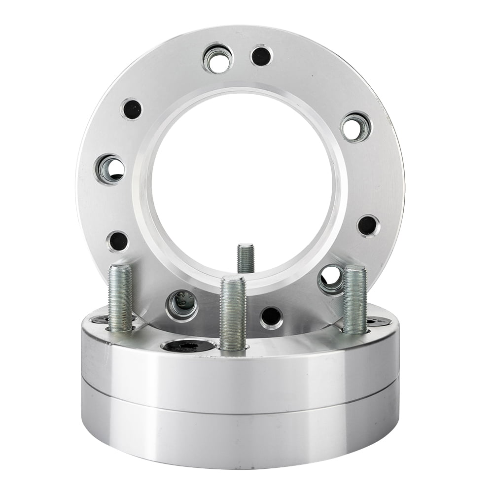 Happydeer 2X Wheel Adapters 5 Lug 5.5 To 6 Lug 5.5 Spacers 5x5.5 To 6x5.5 2" For Jeep Ford