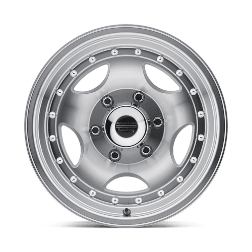 American Racing Ar23, 15X8 Wheel with 5 On 4.5 Bolt Pattern - Machined with Clear Coat - Ar235865 Wheel Rim