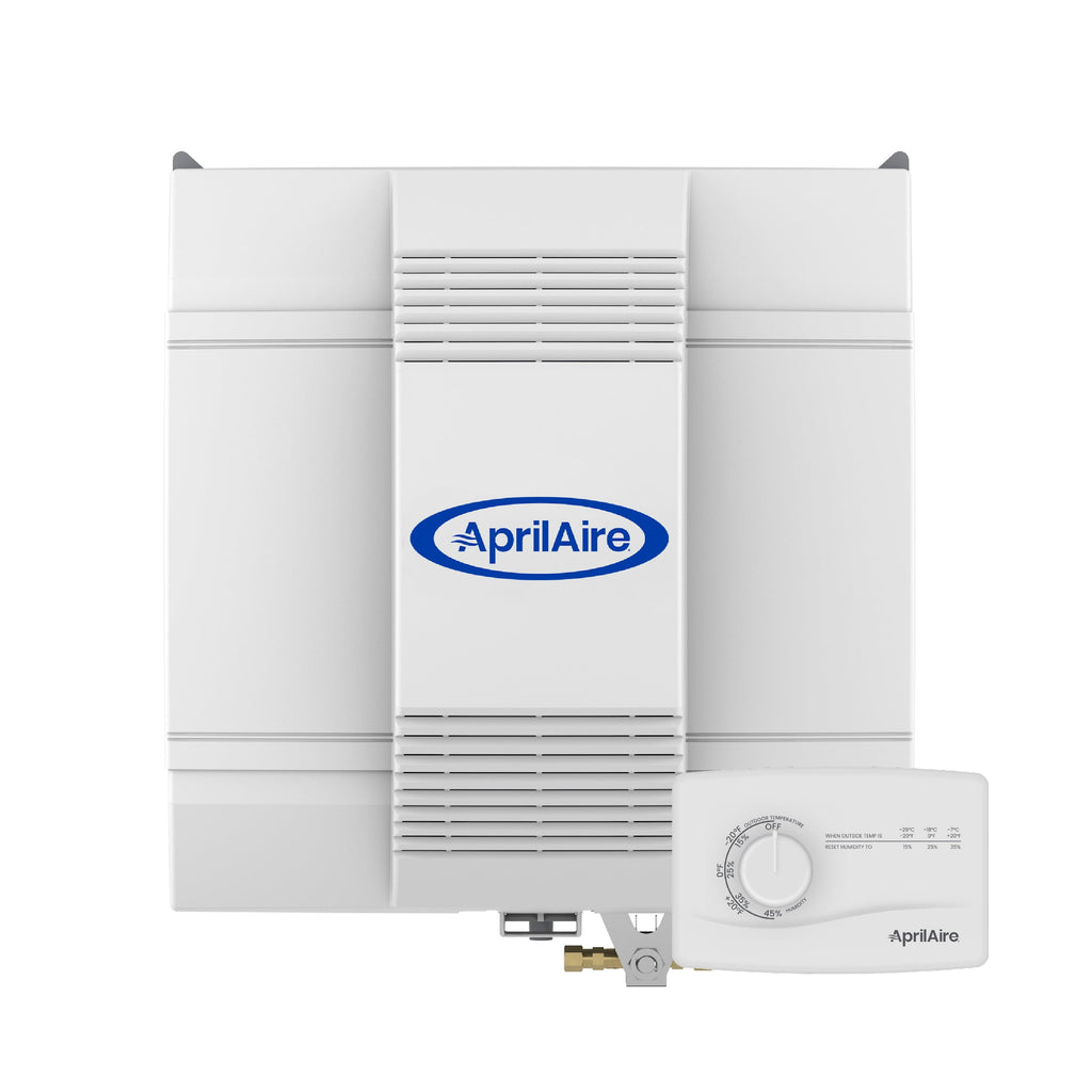 AprilAire 700 Whole-House Humidifier - Automatic - Large Capacity Fan-Powered Furnace Humidifier for Homes up to 4,200 Sq. Ft.