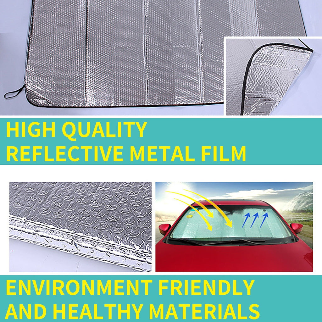 Ouneed Front Windshield Sunshade For Car Truck SUV-Blocks UV Rays Sun Visor Protector