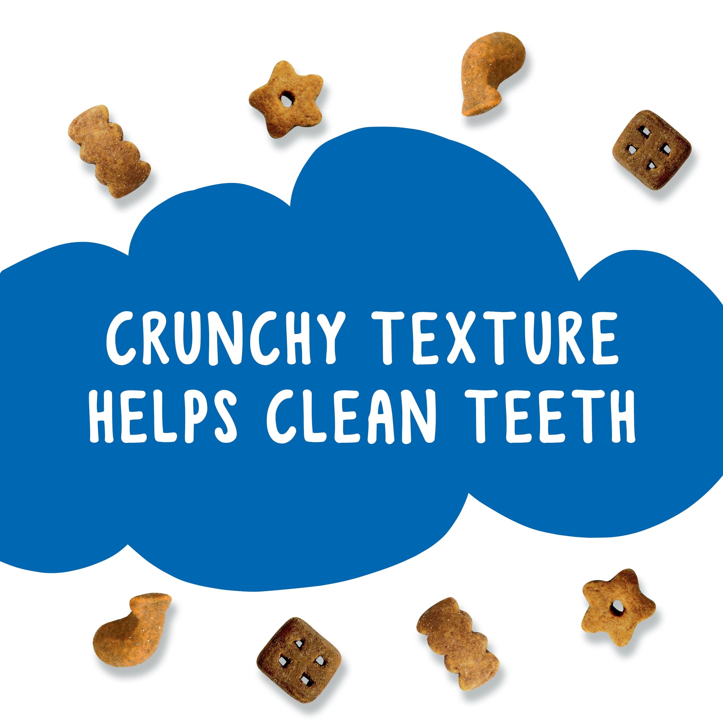 Purina Friskies Cat Treats, Party Mix Beachside Crunch Snacks, 2.1 oz Pouch