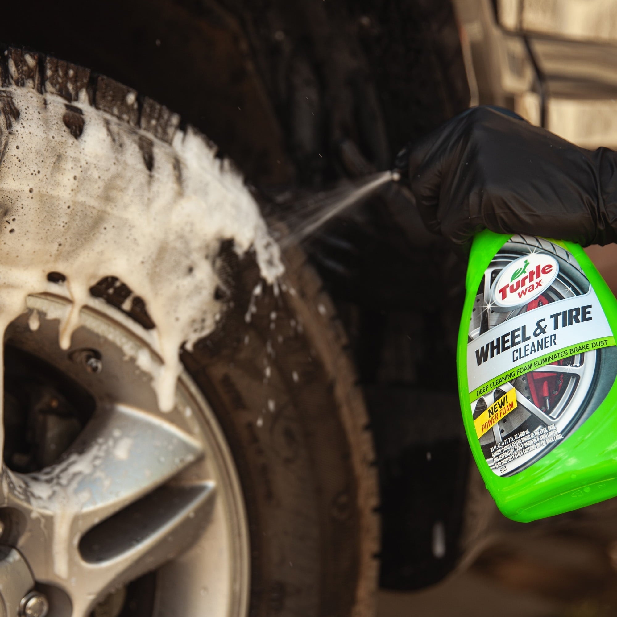 Turtle Wax 50814 Wheel and Tire Cleaner Trigger, 23 oz