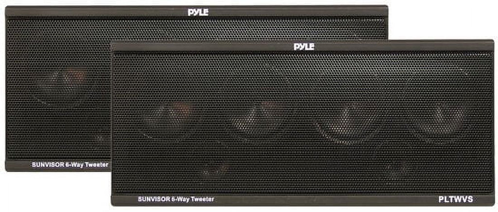 PYLE PLTWVS - 6-Way Sunvisor Mount 200 Watt Tweeter System