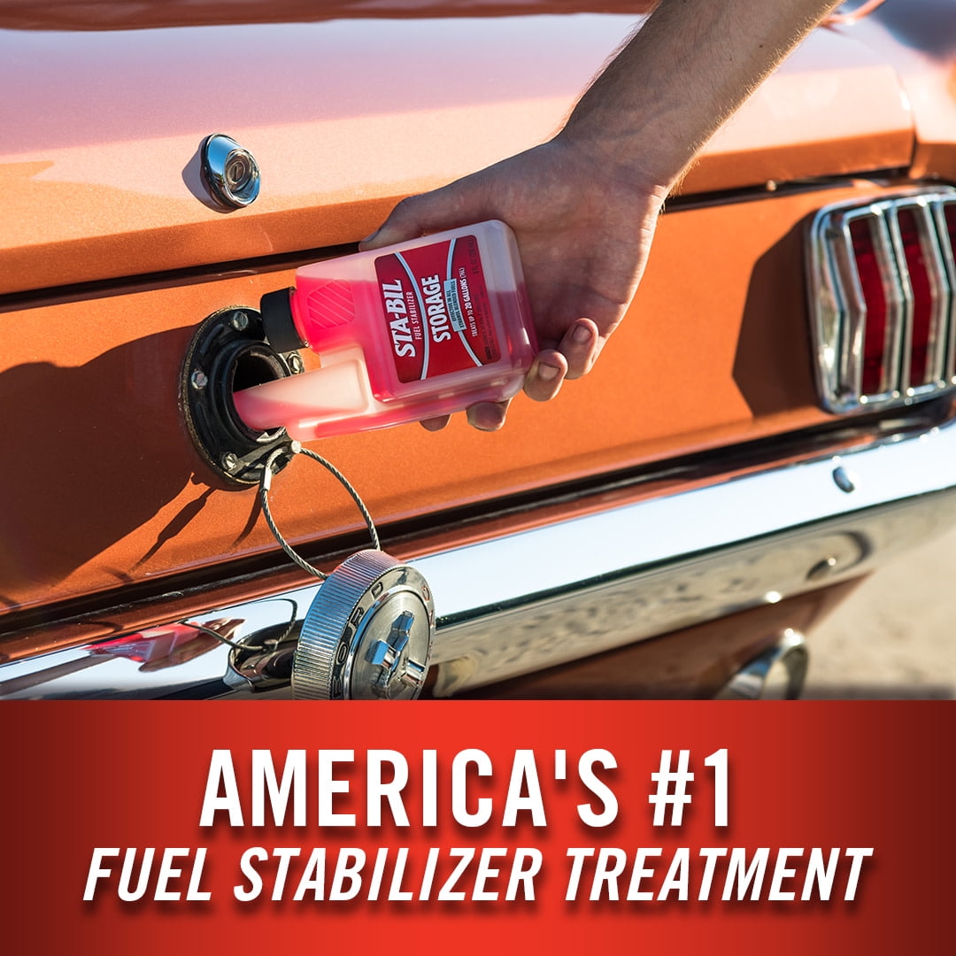STA-BIL Storage Fuel Stabilizer - Keeps Fuel Fresh for 24 Months - Prevents Corrosion - Gasoline Treatment that Protects Fuel System - Fuel Saver - Treats 20 Gallons - 8 Fl. Oz.
