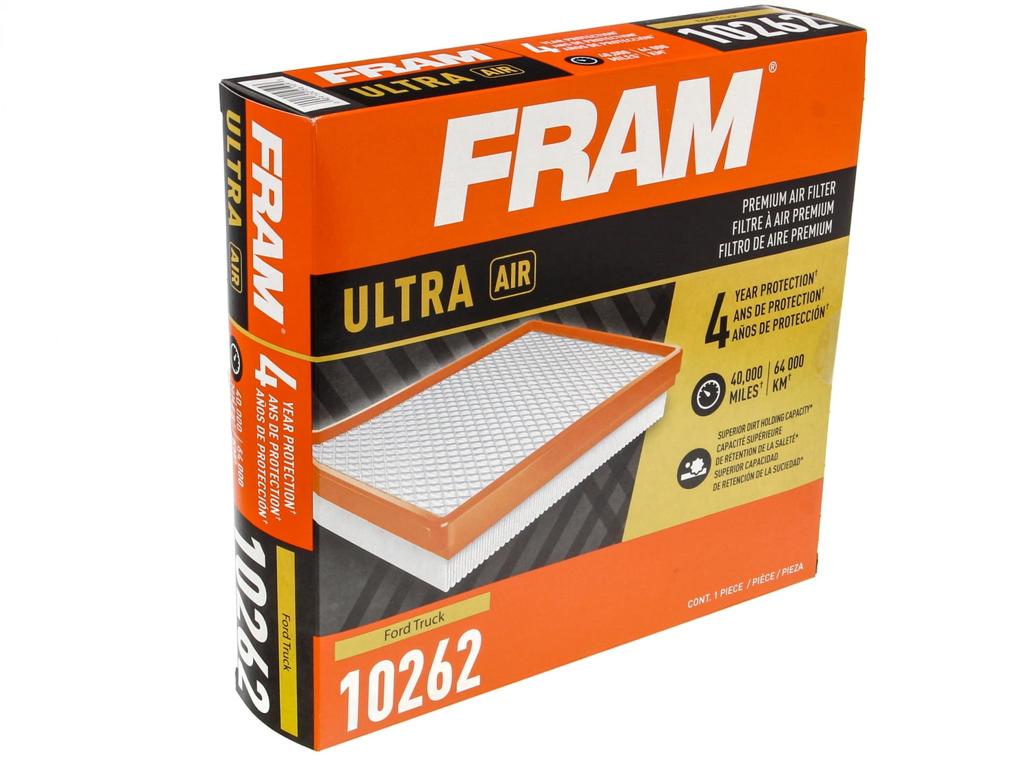 FRAM Ultra Air XGA10262, Premium Engine Air Filter for Select Ford and Lincoln Vehicles Fits select: 2009-2023 FORD F150, 2008-2016 FORD F250